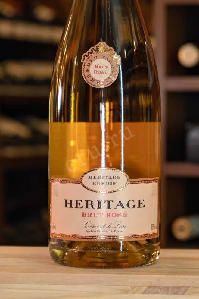 В магазине Крю Профи Marc Bredif Cremant de Loire Heritage Brut Rose 0.75 л