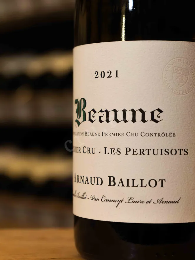 В магазине Крю Профи Arnaud Baillot Beaune Premier Cru Les Pertuisots 2021 0.75 л