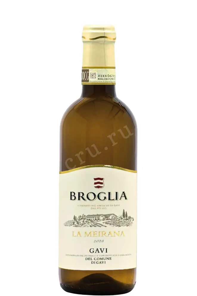 Вино Broglia La Meirana Gavi del Comune di Gavi 2025 0.375 л