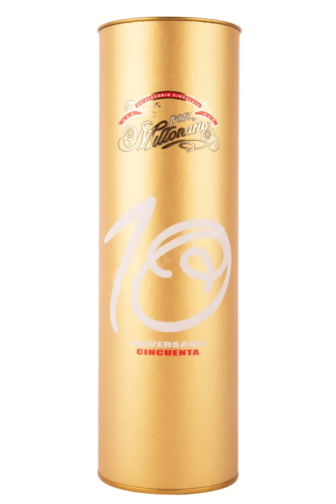 Ром Millonario 10 Aniversario Cincuenta in tube  0.7 л