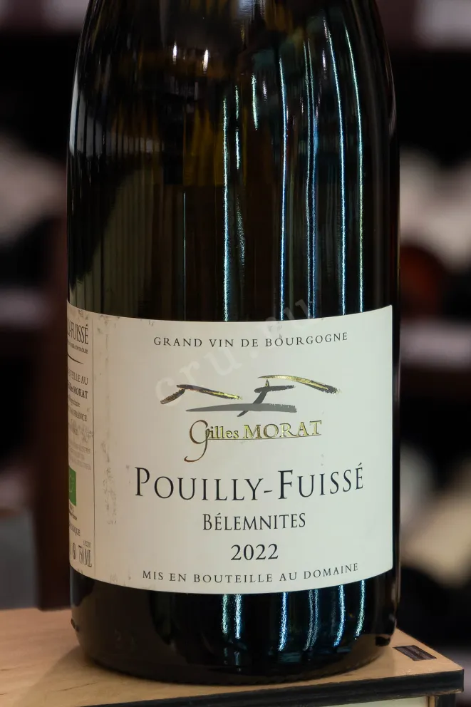 В магазине Крю Профи Gilles Morat Pouilly-Fuisse Belemnites 2022 0.75 л