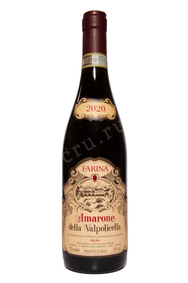 Вино Farina Amarone Classico della Valpolichella 2020 0.75 л