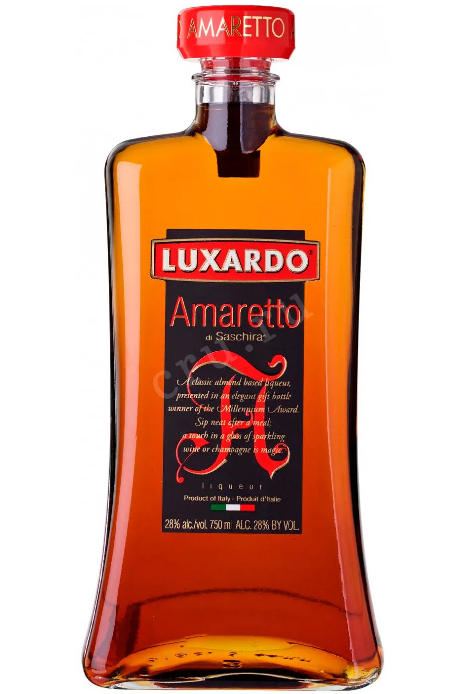 Фото — Ликер Luxardo Amaretto di Saschira 28  0.75 л