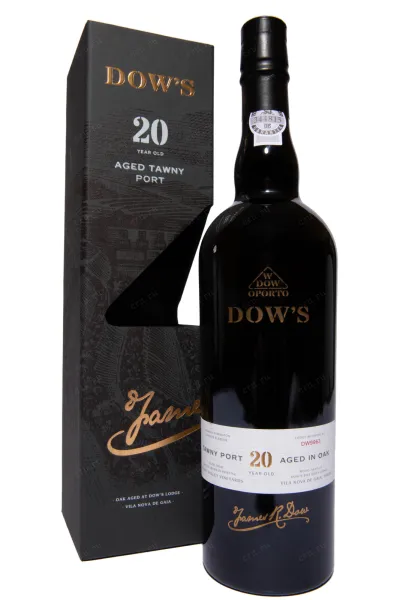 Портвейн Dows 20 years Tawny in gift box 2003 0.75 л