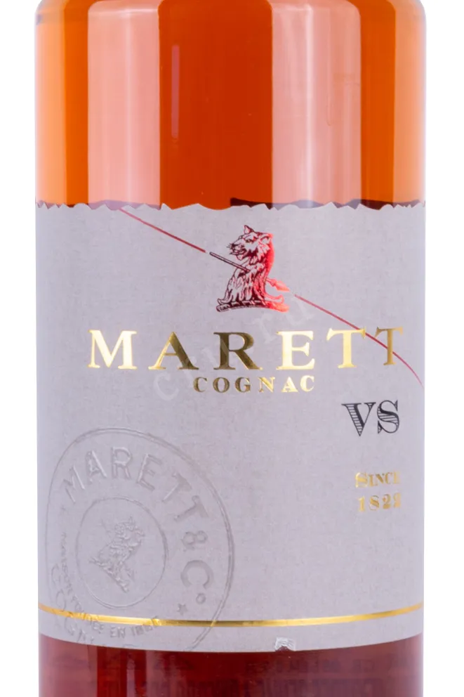 Этикетка Marett VS 0.7 л