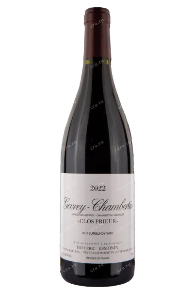 Вино Frederic Esmonin Gevrey-Chambertin Clos Prieur 2022 0.75 л