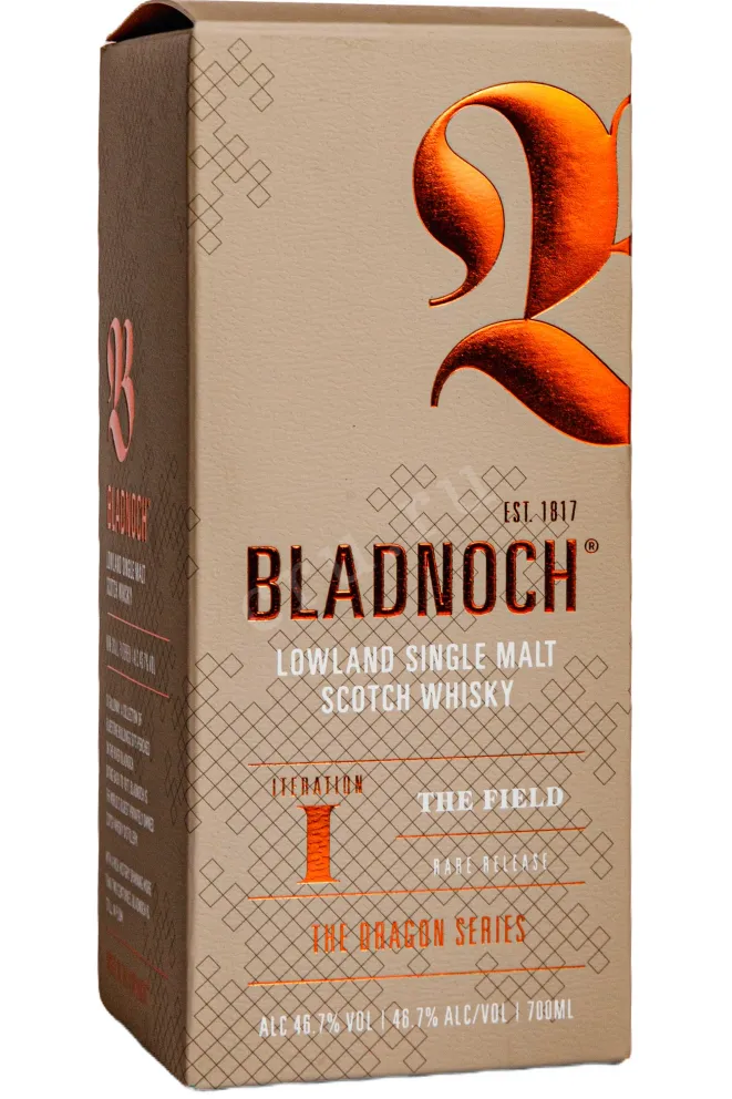 Подарочная коробка Bladnoch The Field Iteration 1 The Dragon Series in gift box 0.7 л