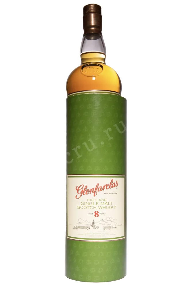 В тубе Glenfarclas 8 Years Single Malt in tube 0.7 л