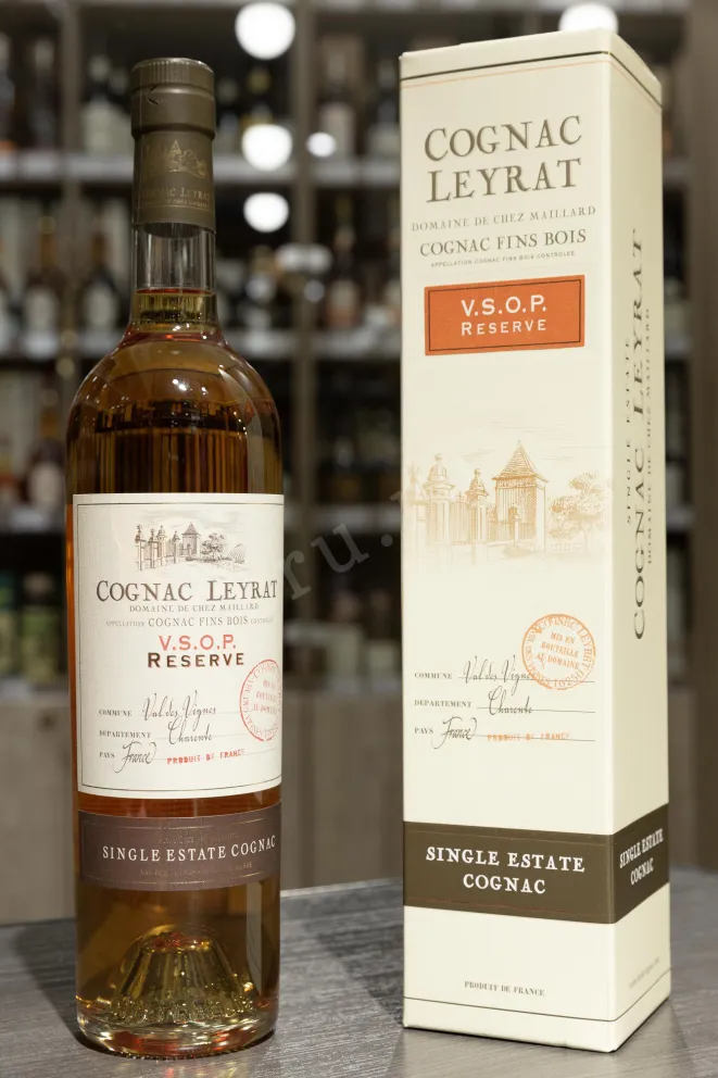 В магазине Крю Профи Leyrat VSOP gift box 0.7 л