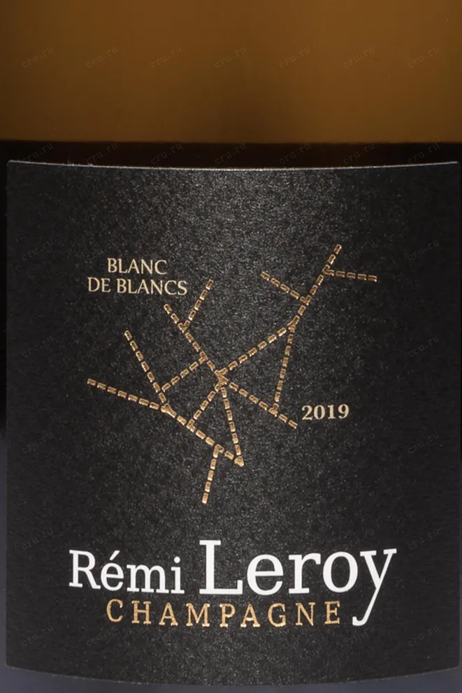 Этикетка Remi Leroy Blanc De Blancs 2019 0.75 л