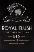 Этикетка Royal Flush 0.75 л