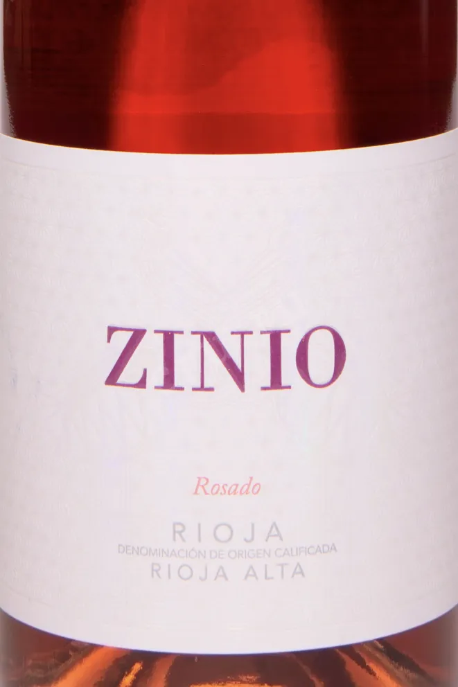 Этикетка Zinio Rosado Rioja Alta DOCа 2023 0.75 л
