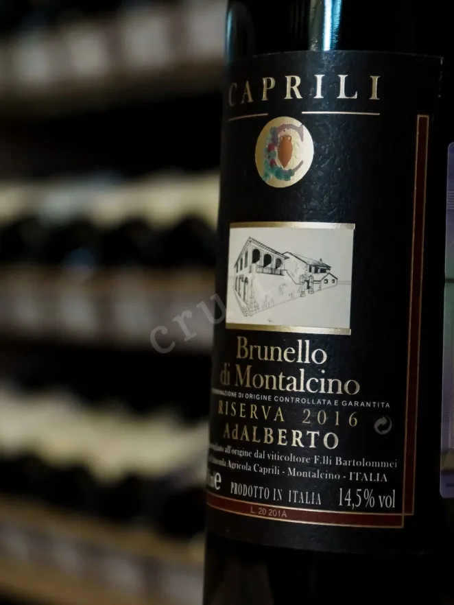 В магазине Крю Профи Brunello di Montalcino AdAlberto Riserva Caprili 2016 0.75 л
