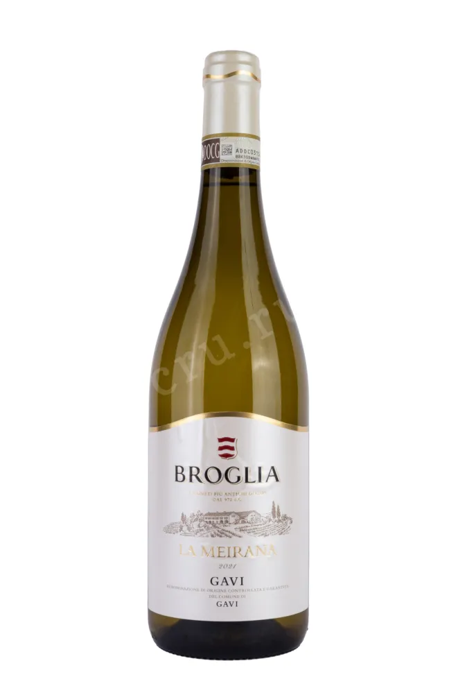 Вино Broglia La Meirana Gavi del Comune di Gavi 2021 0.75 л