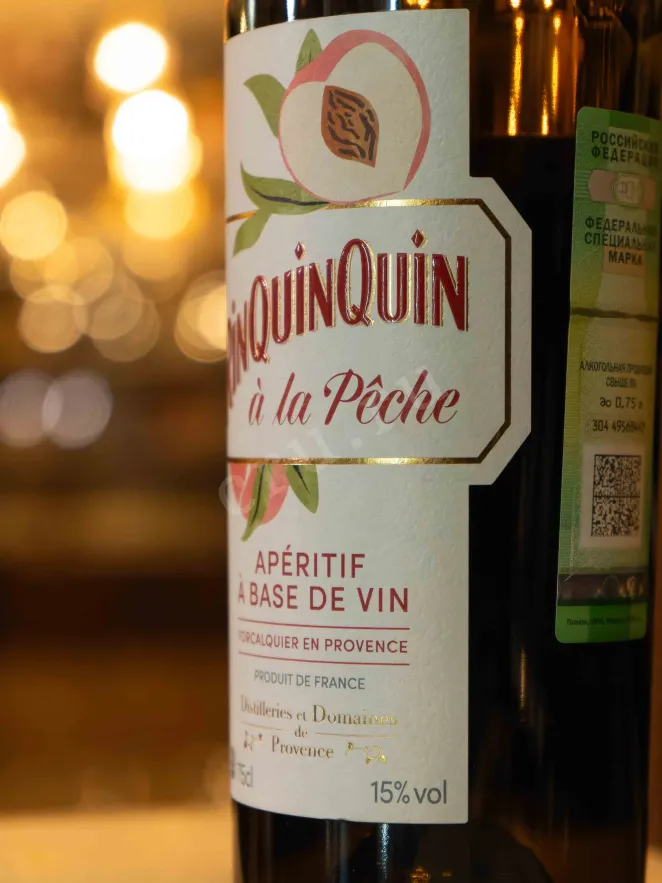 В магазине Крю Профи Aperitif RinQuinQuin a la Peche 0.75 л