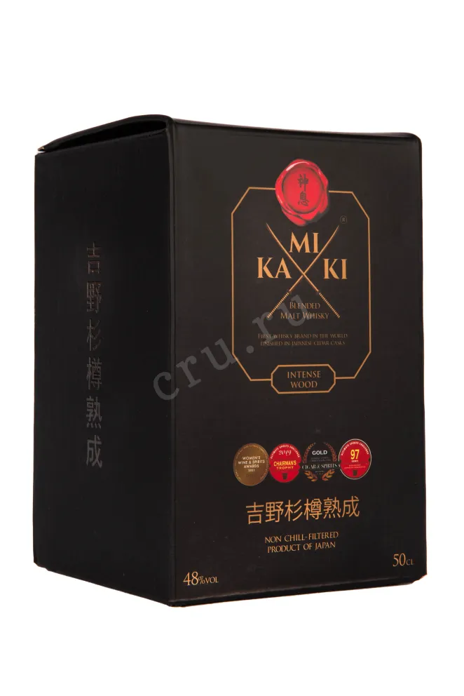 Подарочная коробка виски Камики Интенс 0.5