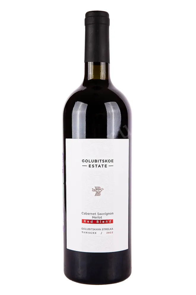 Вино Поместье Голубицкое Ред Бленд Каберне Совиньон Мерло 2022 0.75 л