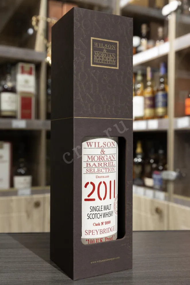 В магазине Крю Профи Wilson&Morgan Barrel Selection Speybridge 2011 Sherry Finish Oloroso in gift box 0.7 л
