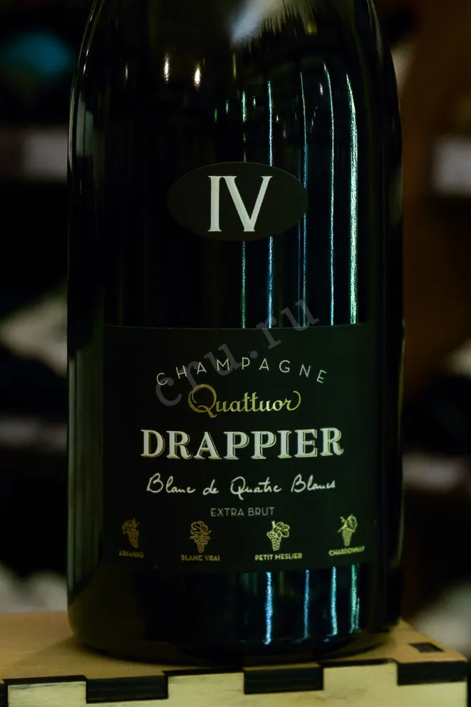 В магазине Крю Профи Drappier Quattuor Blanc de Quatre Blancs Extra Brut 2017 0.75 л