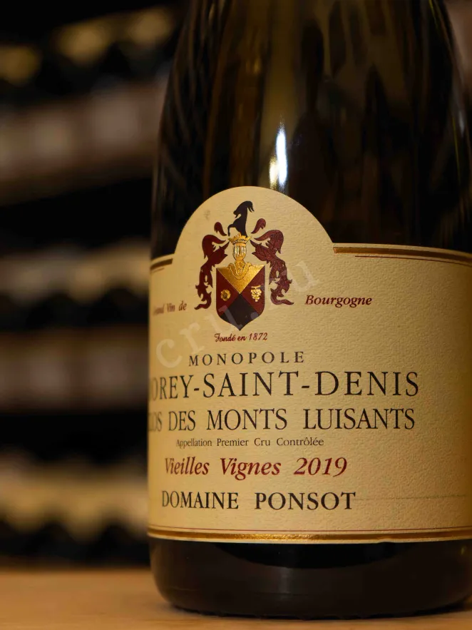 В магазине Крю Профи Domain Ponsot Morey-Saint-Denis 1er Cru Clos des Monts Luisants Tres Vielles 2019 0.75 л