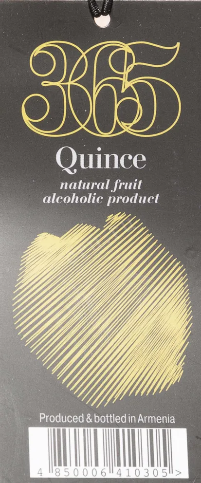 Этикетка 365 wines Quince 0.75 л