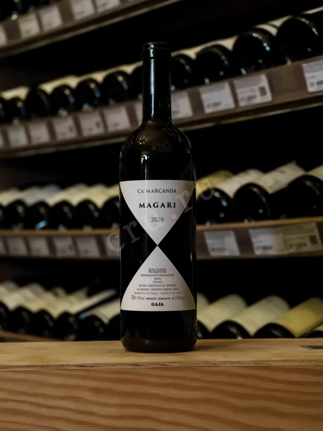 В магазине Крю Профи  Magari Ca Marcanda Bolgheri Gaja DOP 2020 0.75 л