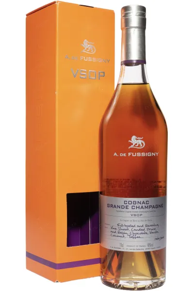 Коньяк A de Fussigny Grand Champagne VSOP in gift box  0.7 л