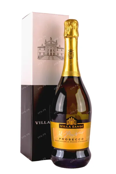 Игристое вино Prosecco Villa Sandi Il Fresco Treviso in gift box 2022 0.75 л