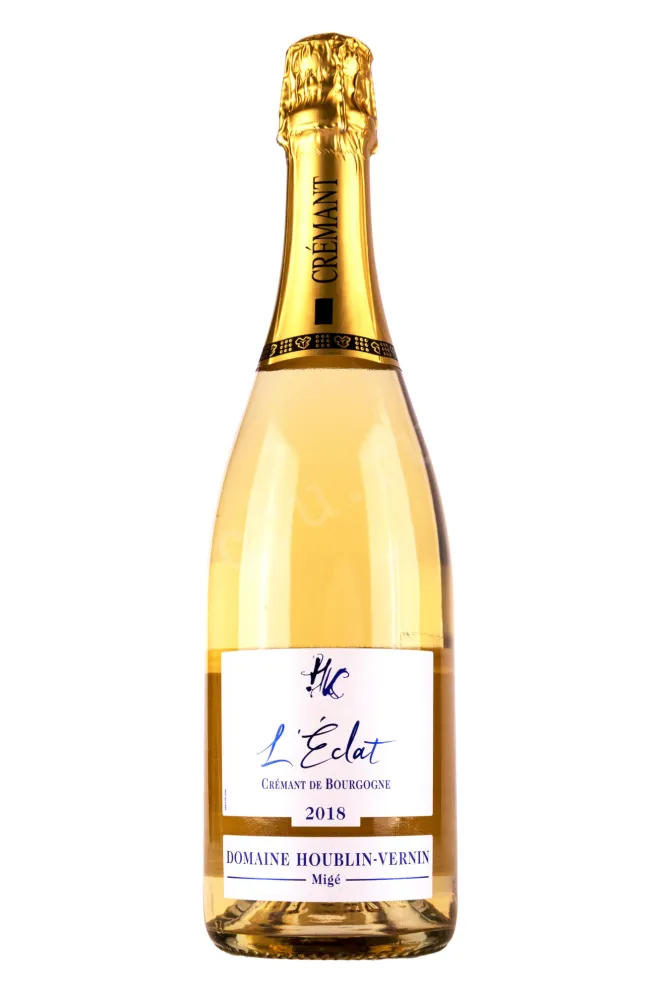 Игристое вино Domaine Houblin-Vernin Cremant de Bourgogne LEclat 2018 0.75 л