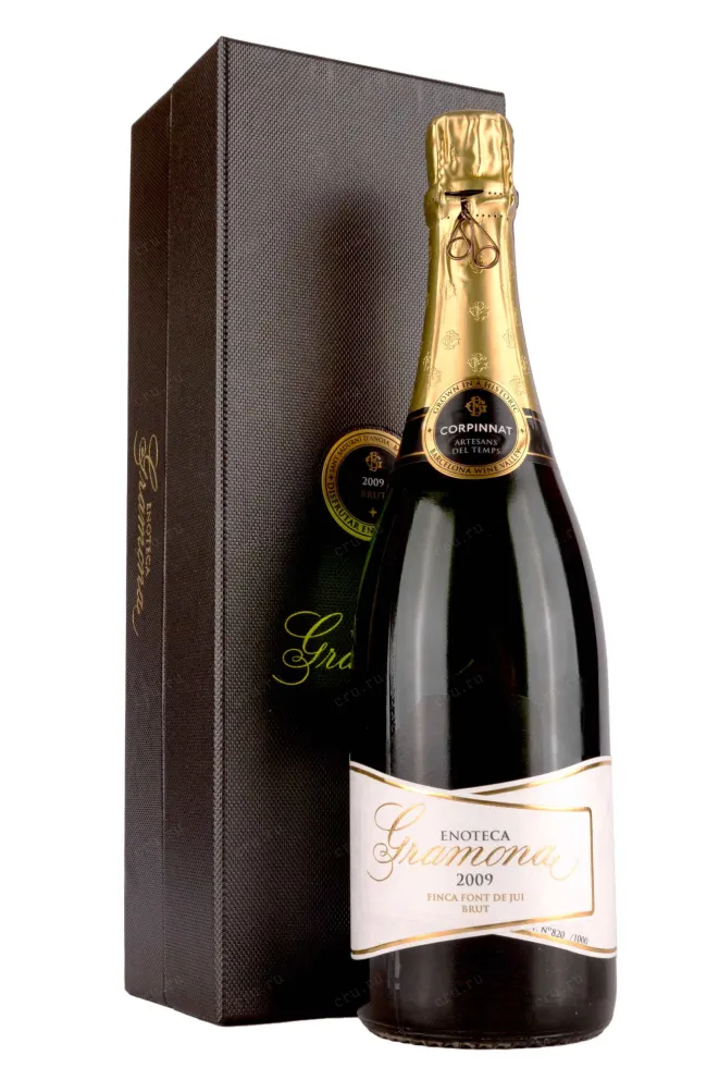 Игристое вино Gramona Enoteca Brut Corpinnat 2009 gift box 2009 0.75 л