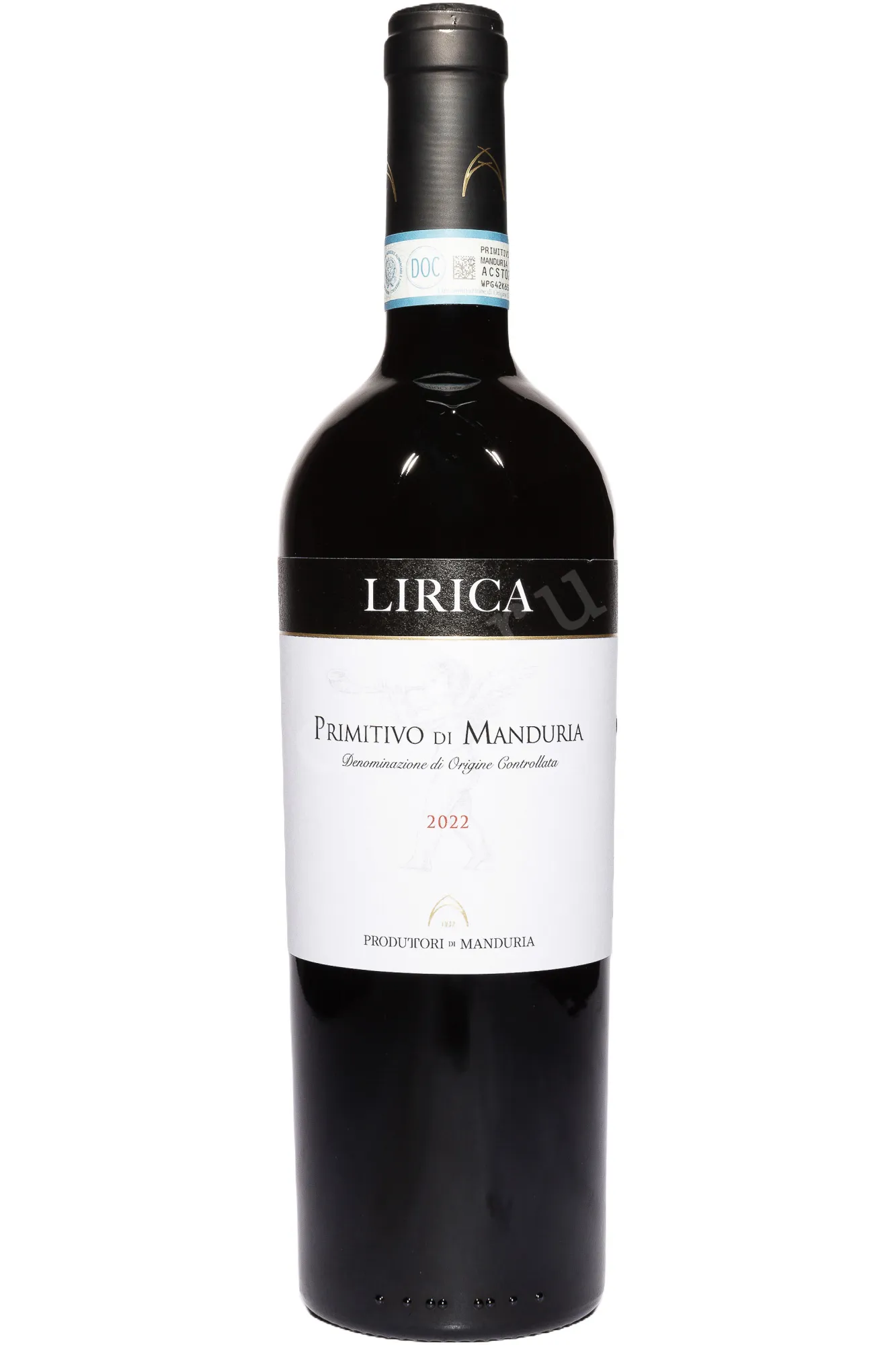 Фото — Вино Produttori di Manduria Lirica DOC 2023 0.75 л