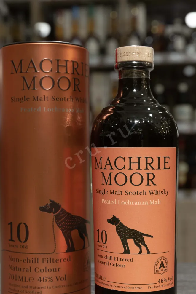 В магазине Крю Профи Arran Machrie Moor Peated Lochranza Malt 10 Years Old in tube 0.7 л