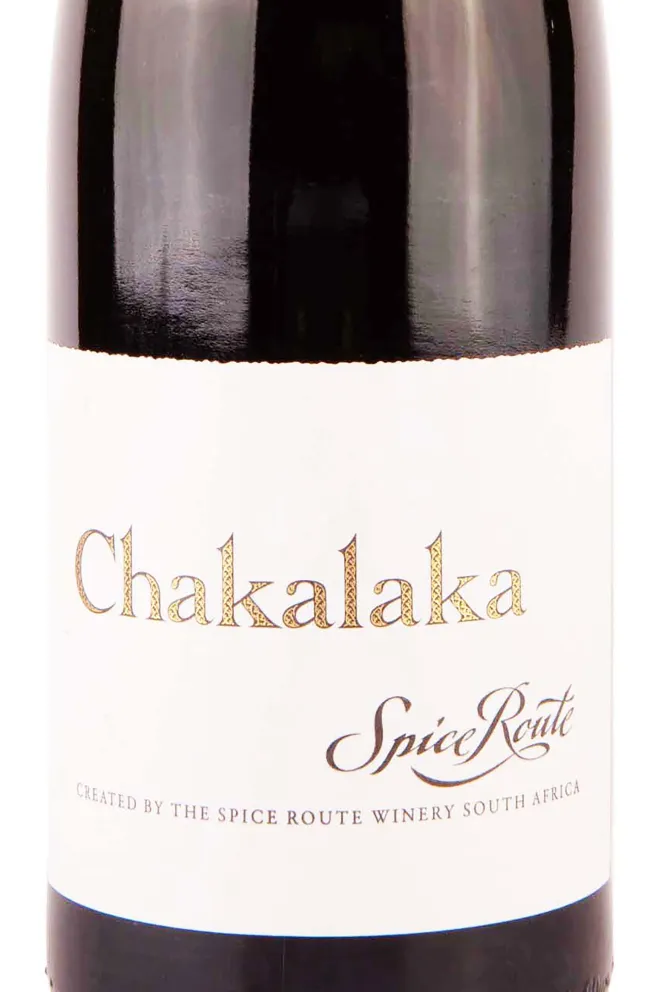 Этикетка Chakalaka Spice Route  2018 0.75 л