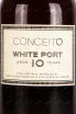 Этикетка Conceito White Port 10 years 2013 0.75 л