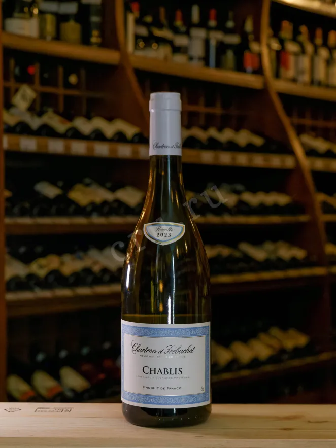 В магазине Крю Профи Chartron et Trebuchet Chablis AOC 2023 0.75 л