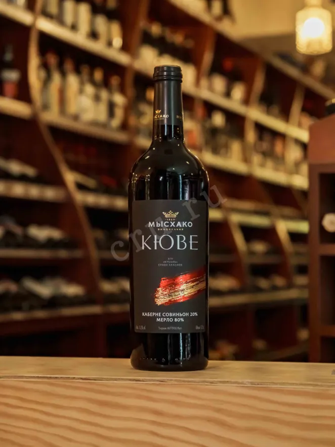 В магазине Крю Профи Myskhako Cuvee Cabernet Sauvignon-Merlot 2025 0.75 л