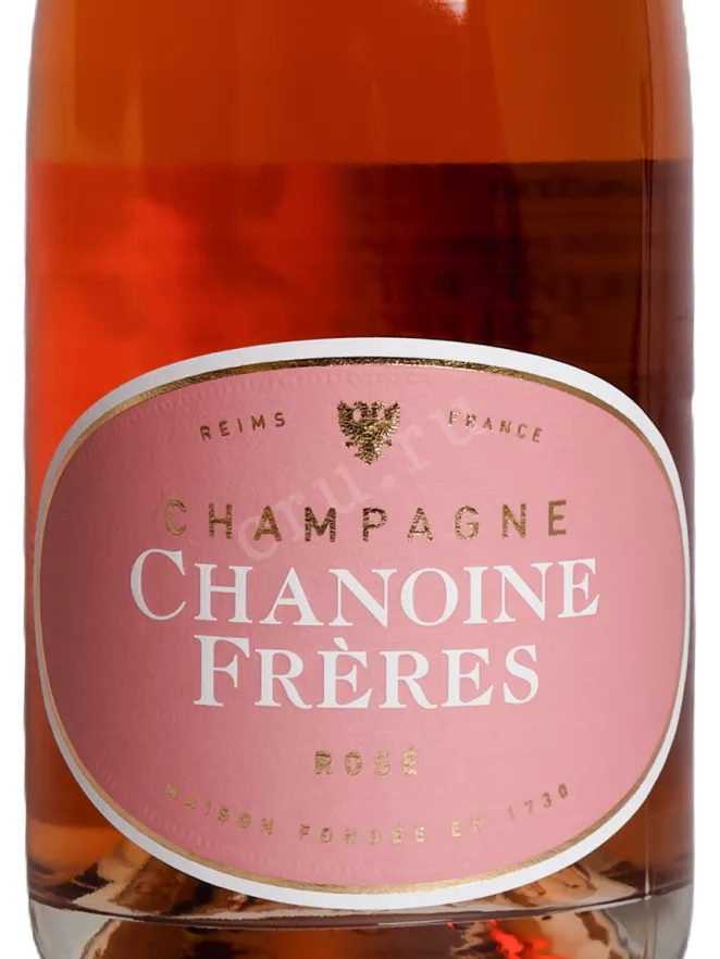 Этикетка Chanoine Freres Reserve Privee Brut Rose in tube 2021 0.75 л