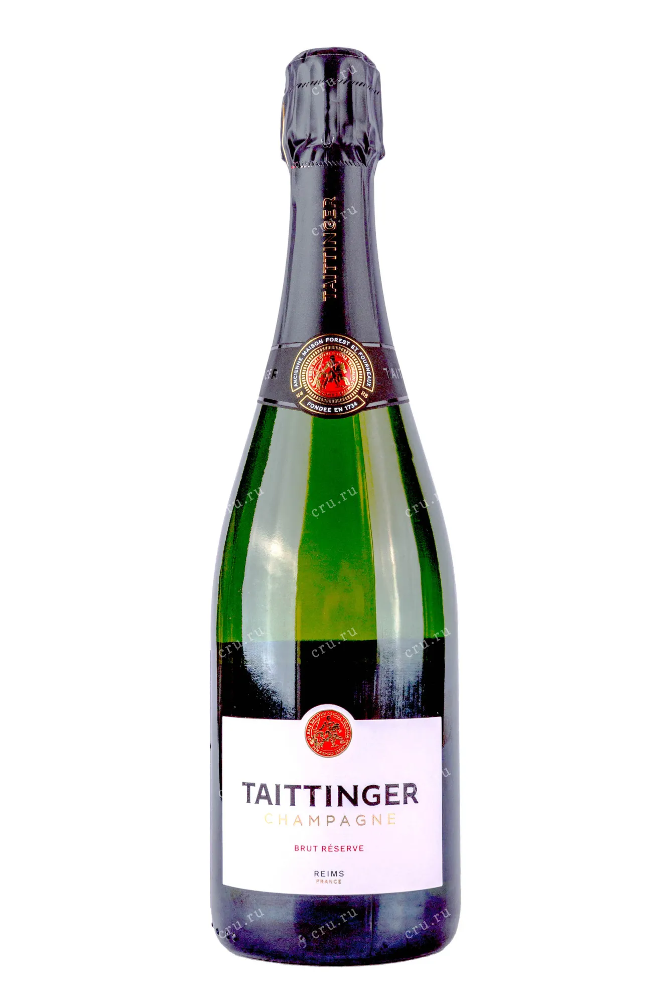Фото — Шампанское Taittinger Brut Reserve 2020 0.75 л