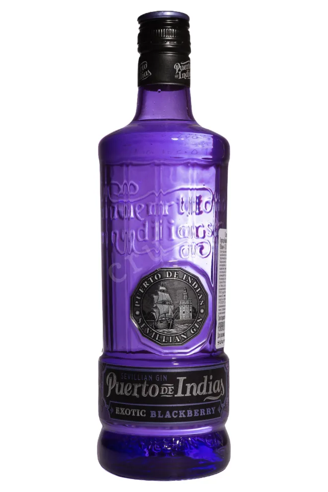 Джин Puerto de Indias Sevillian Premium Blackberry  0.7 л