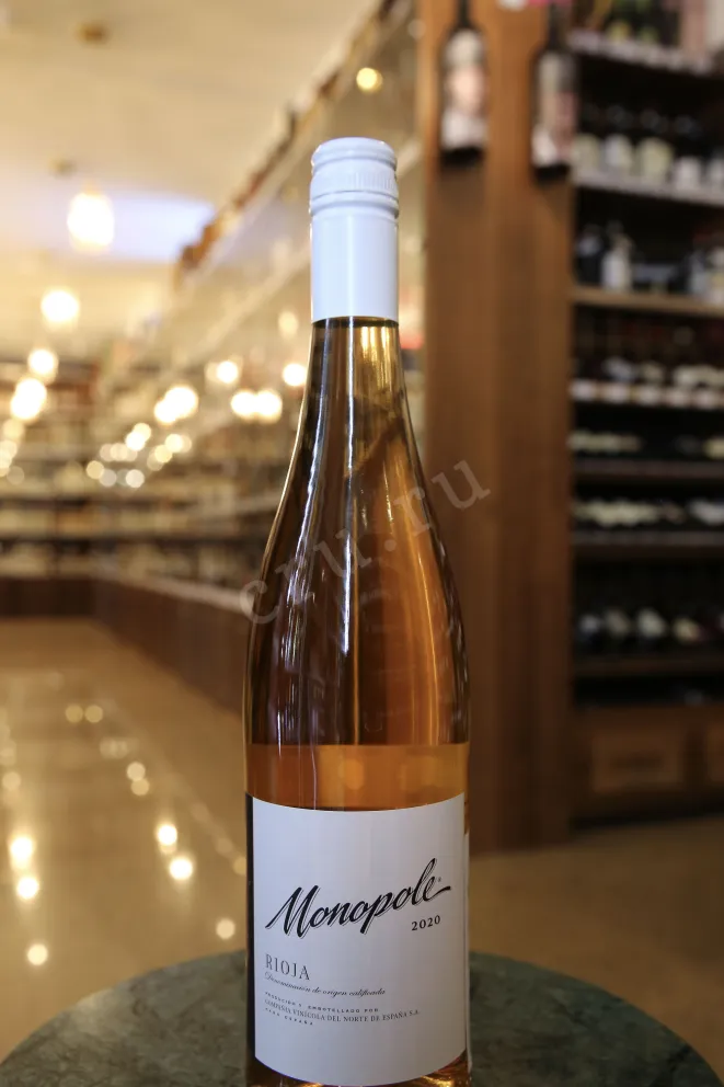 В магазине Крю Профи CVNE Monopole Rose Rioja DOC 2020 0.75 л