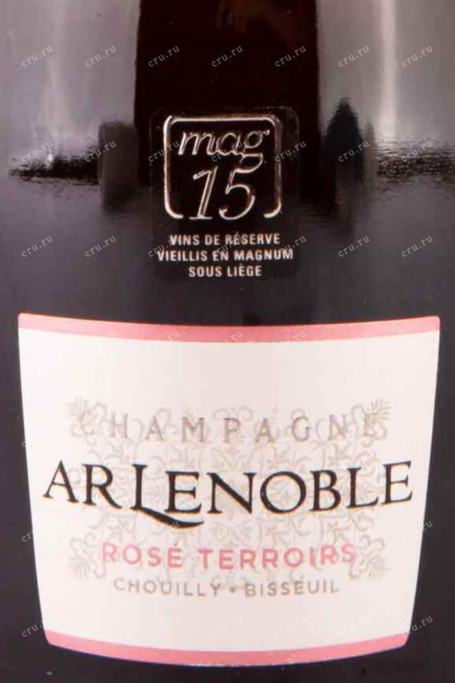 Этикетка AR Lenoble Rose Terroirs 2015 0.75 л