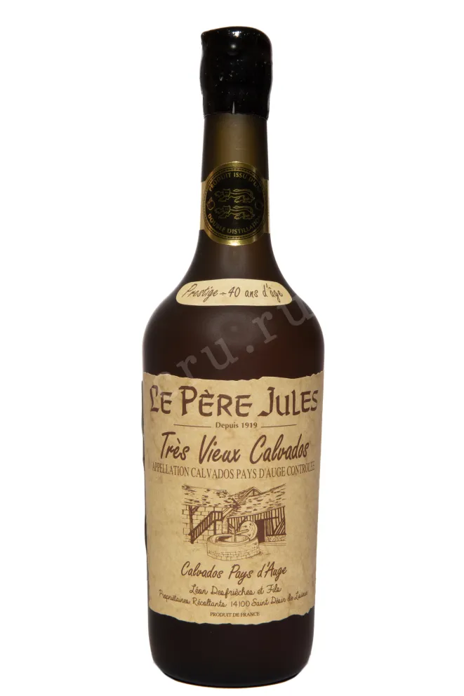 Бутылка Le Pere Jules Pays d'Auge 40 ans 0.7 л
