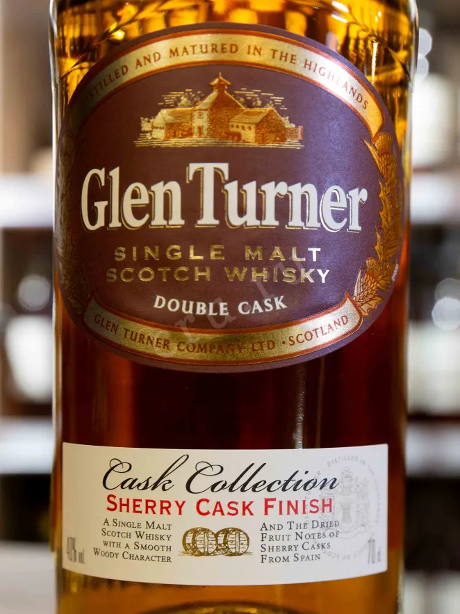 В магазине Крю Профи Glen Turner Double Cask Sherry Cask Finish in tube 0.7 л