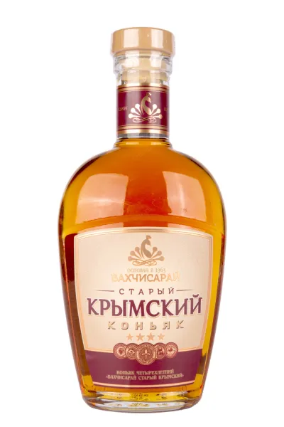Коньяк Бахчисарай Старый Крымский 4 летний   0.5 л