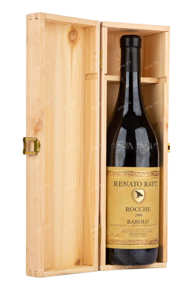 Подарочная коробка вина Barolo Rocche 2004 1.5 л