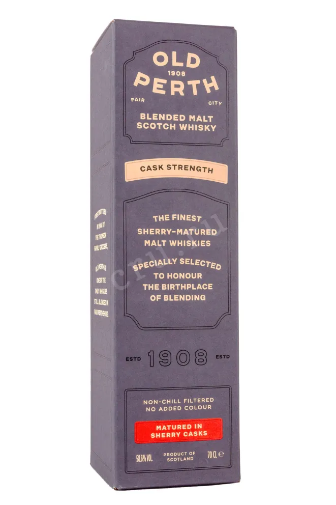 Подарочная коробка Old Perth Strenght in gift box 0.7 л