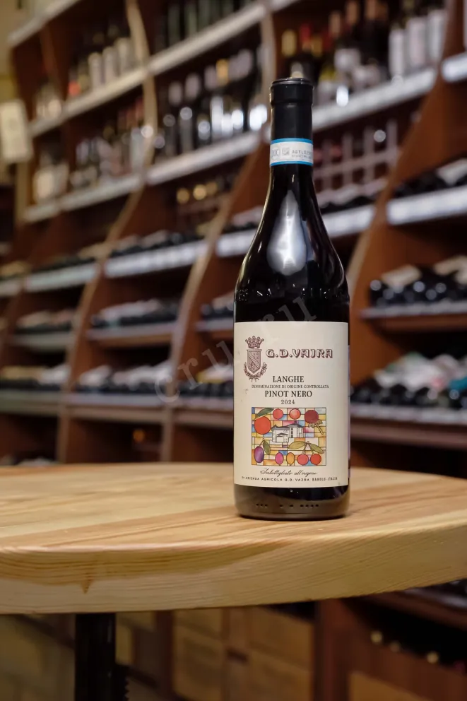 В магазине Крю Профи G.D. Vajra Langhe DOC Rosso Pinot Nero 2024 0.75 л