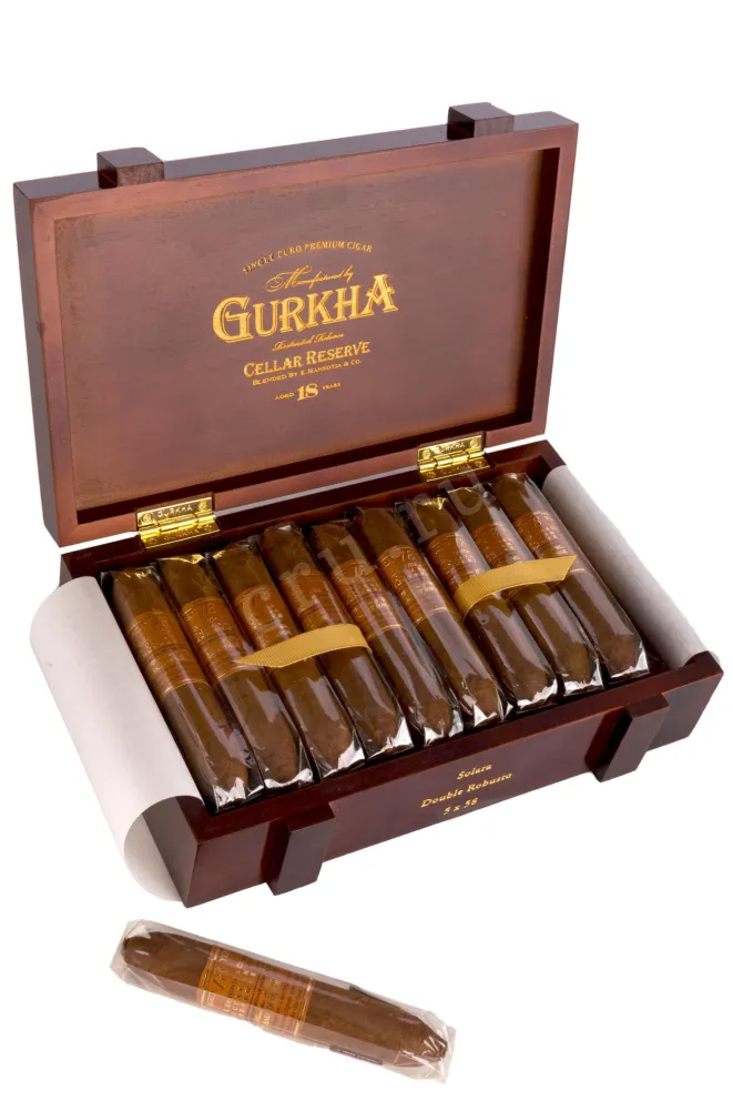 Сигары Gurkha Cellar Reserve Aged 18 year Double Robusto *20