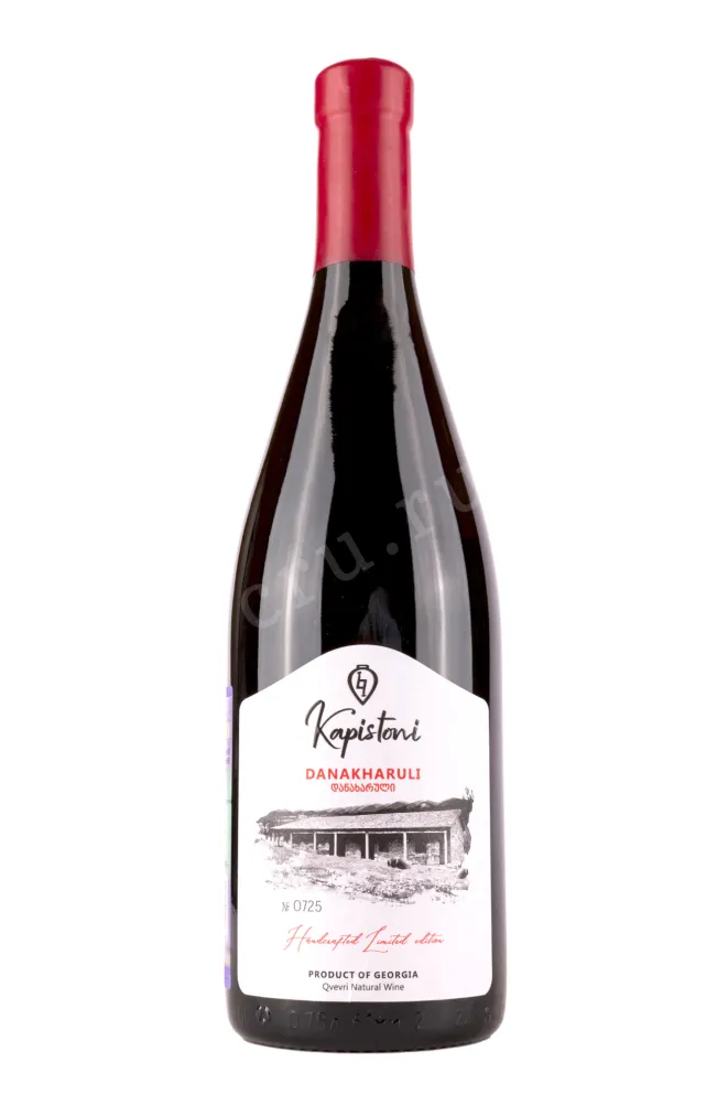 Вино Kapistoni Danakharuli Qvevri 2022 0.75 л