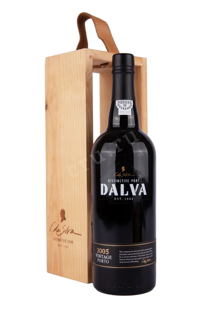 Портвейн Dalva Vintage Porto gift box 2005 0.75 л